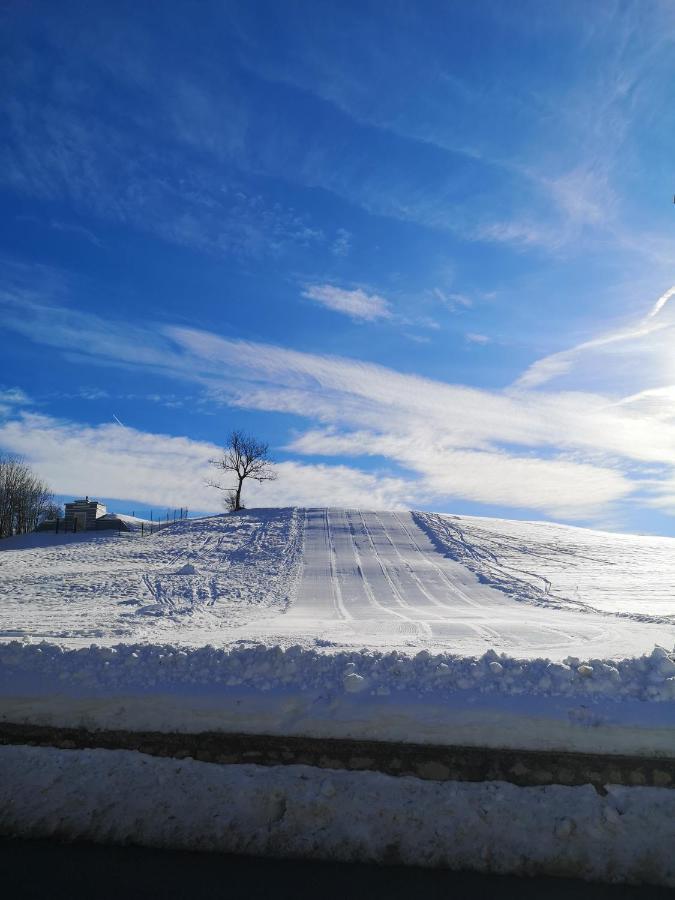 Apartmaji Volf Zgornje Gorje Buitenkant foto