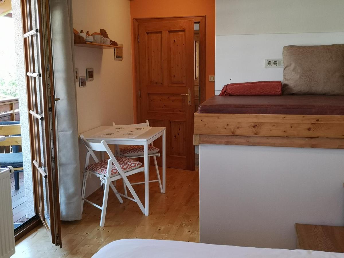 Apartmaji Volf Zgornje Gorje Buitenkant foto