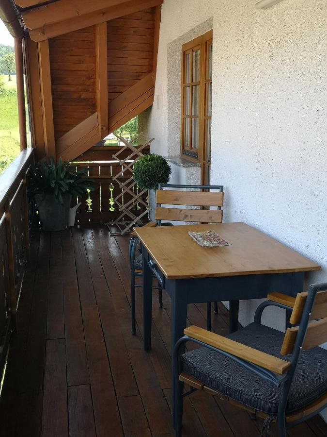 Apartmaji Volf Zgornje Gorje Buitenkant foto