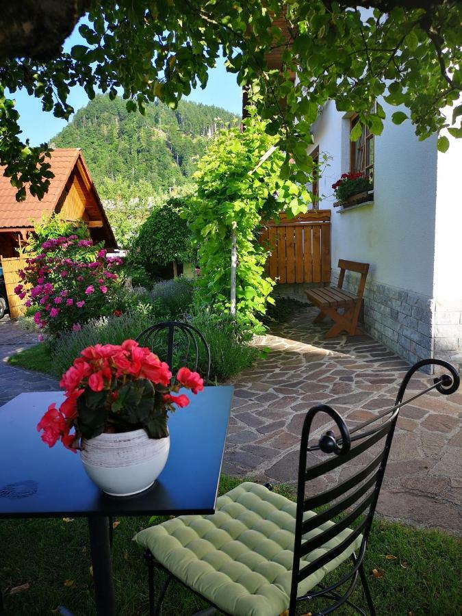 Apartmaji Volf Zgornje Gorje Buitenkant foto