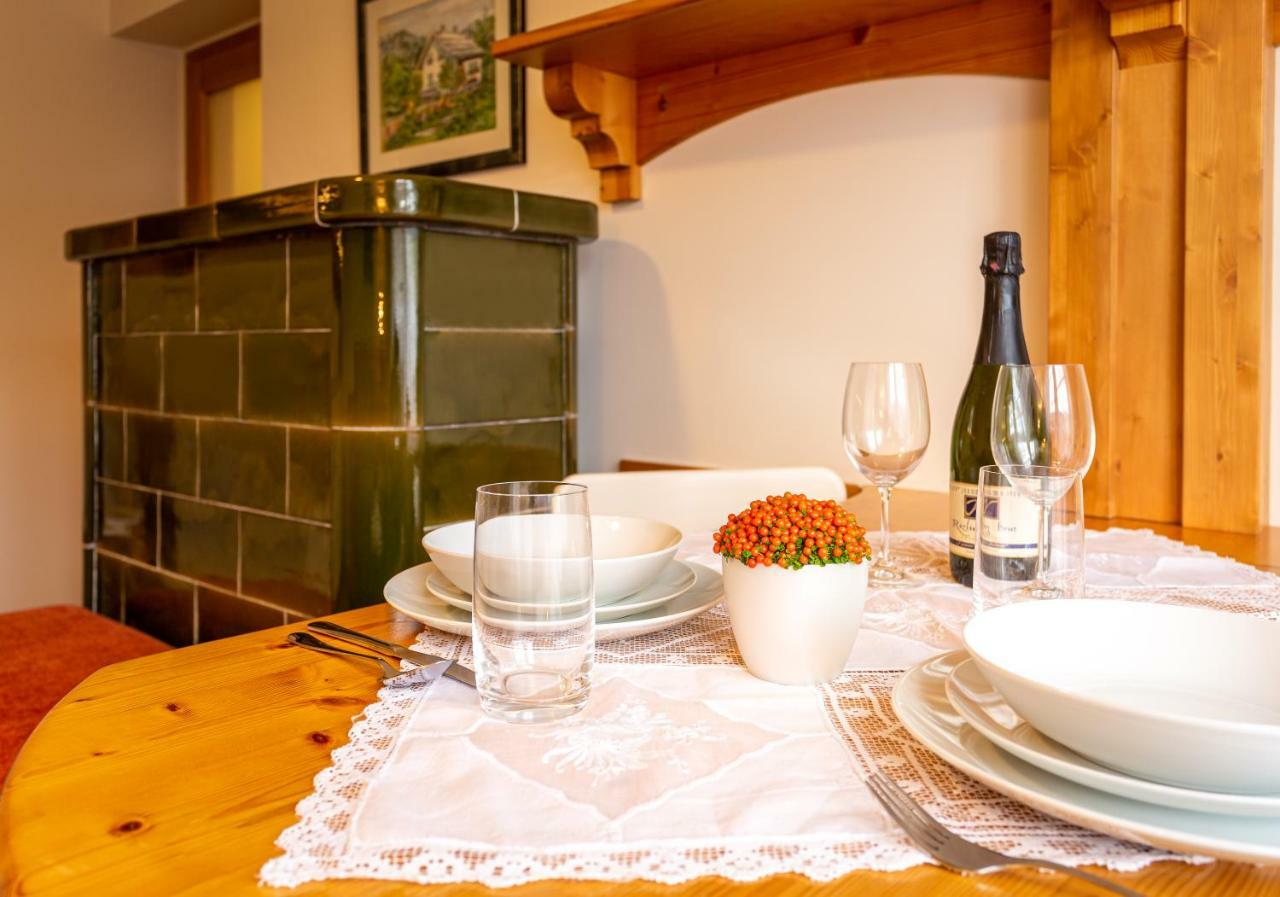 Apartmaji Volf Zgornje Gorje Buitenkant foto