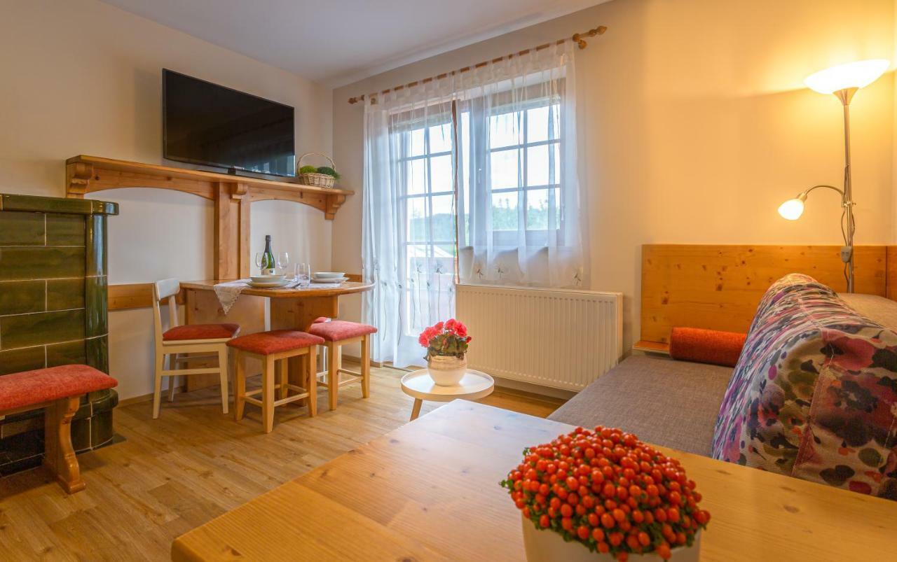 Apartmaji Volf Zgornje Gorje Buitenkant foto