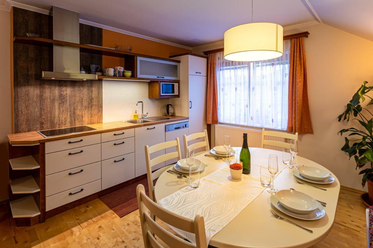 Apartmaji Volf Zgornje Gorje Buitenkant foto